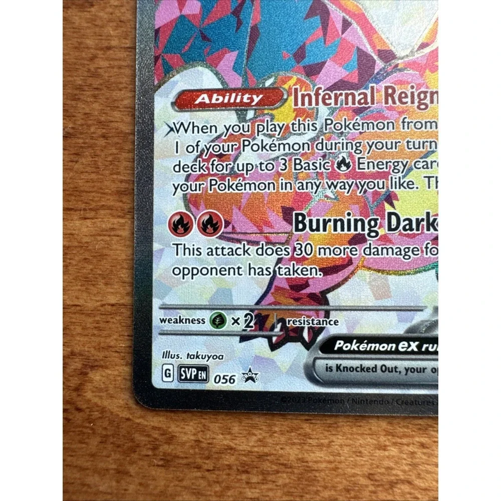 Pokémon TCG‎ Charizard ex Svp Black Star Holo Promo SVP056